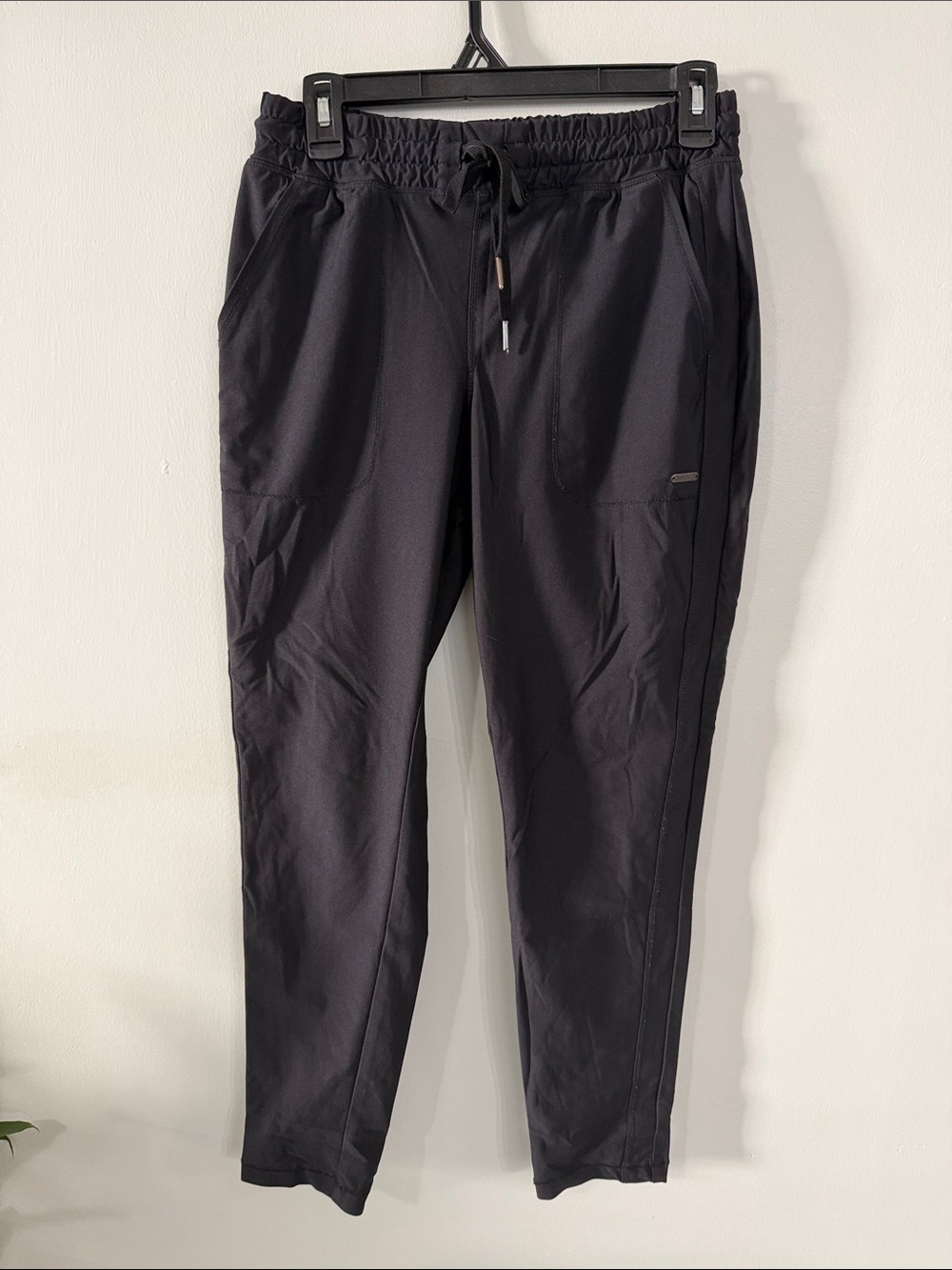 Cherokee Form Black Elastic Waist Scrub Joggers